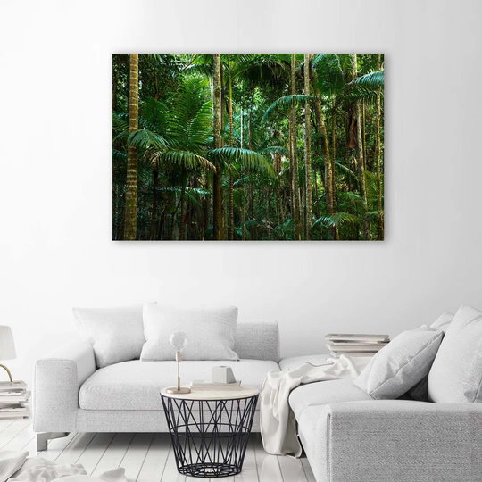 Canvas Print Palm Forest Nature