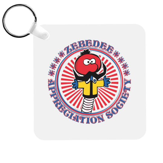 The Magic Roundabout Zebedee Appreciation Society Keyring