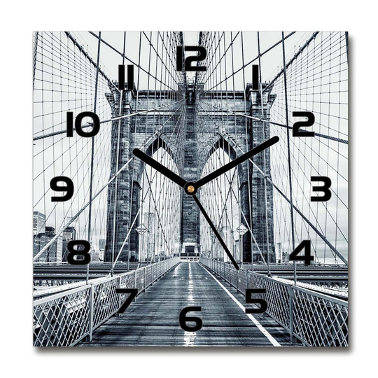 Hermosinda Brooklyn Bridge Silent Wall Clock