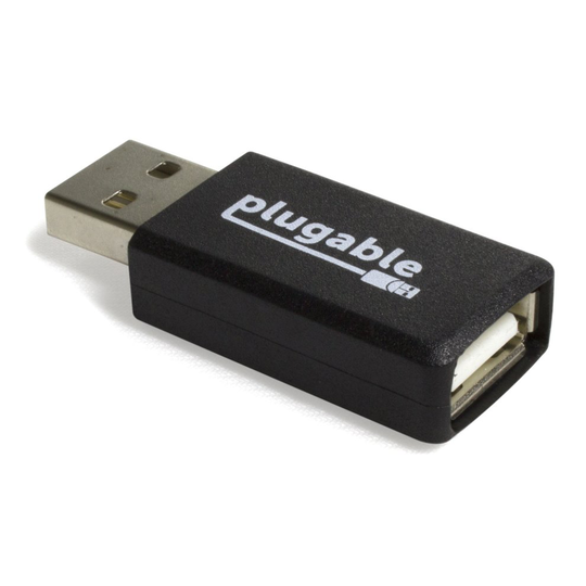 Plugable USB Universal Fast Charge-Only Adapter for Android, Apple iOS, and Windows Mobile Devices