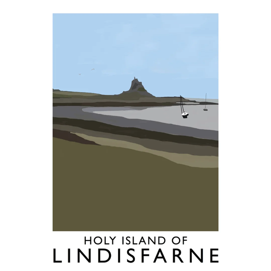 Lindisfarne by Richard O'Neil - Graphic Art Print on Paper