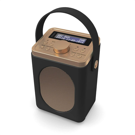 Majority Little Shelford Portable Radio Bluetooth FM/DAB - Black