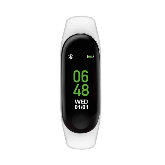 Tikkers Series 1 White Silicone Strap Activity Tracker With Colour Touch Screen And Up To 7 Day Battery Life Tks01-0010