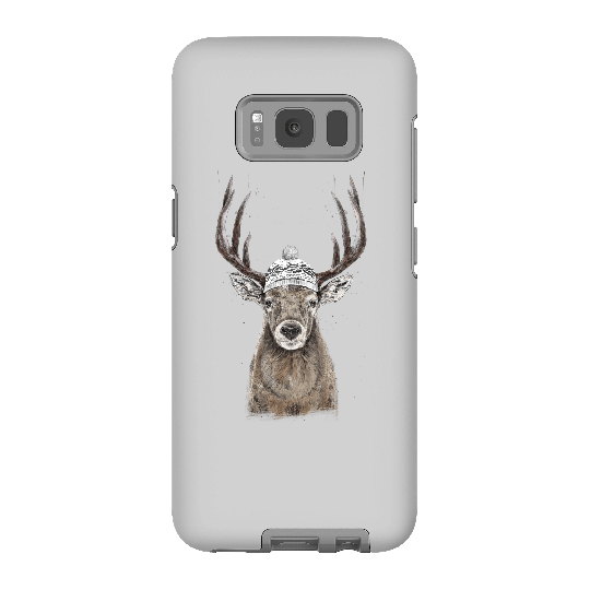 Balazs Solti Winter Deer Phone Case for iPhone and Android - Samsung S8 - Tough Case - Matte