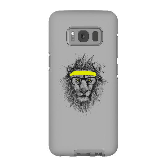 Balazs Solti Lion And Sweatband Phone Case for iPhone and Android - Samsung S8 - Tough Case - Matte