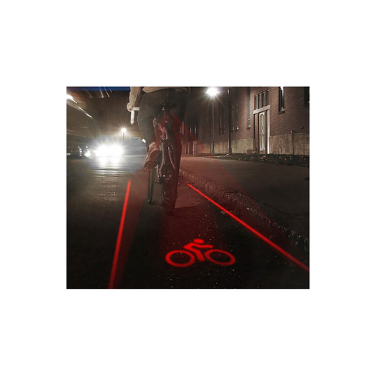 Pursuit Laser Bike Lane Marker and Tail Light / Rear Light