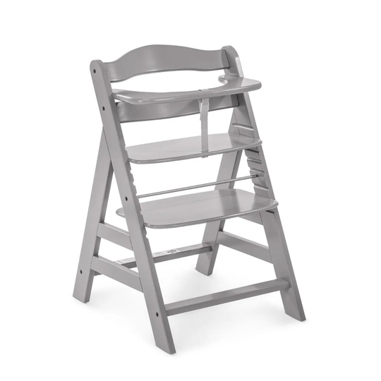 Hauck Alpha+ Wooden Highchair - Grey