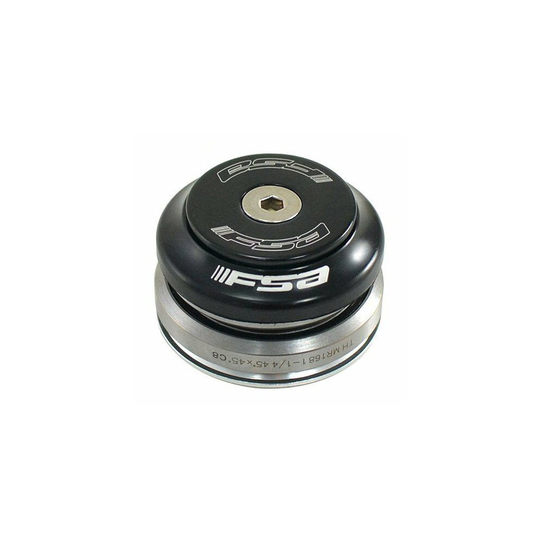 FSA Orbit C-33 Integrated Headset Fit 1-1/8Inches to 1-1/4Inches Tapered, Black, NO.44E, XTE1591