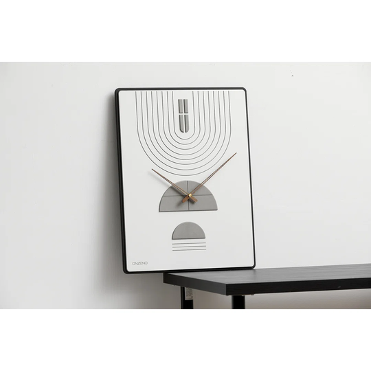 The Geometry 35cm Silent Wall Clock
