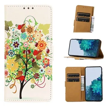 Glam Series Sony Xperia 1 IV Wallet Case - Colorful Tree