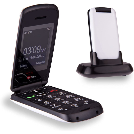(Giffgaff, White) TTfone Star TT300 Single Sim