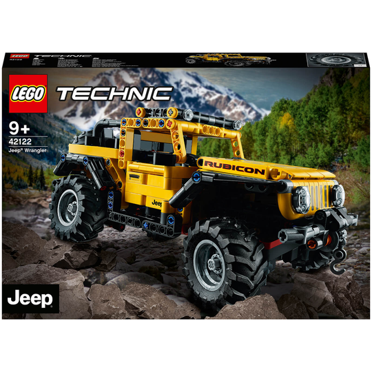 LEGO Technic: Jeep Wrangler 4x4 Toy Car (42122)