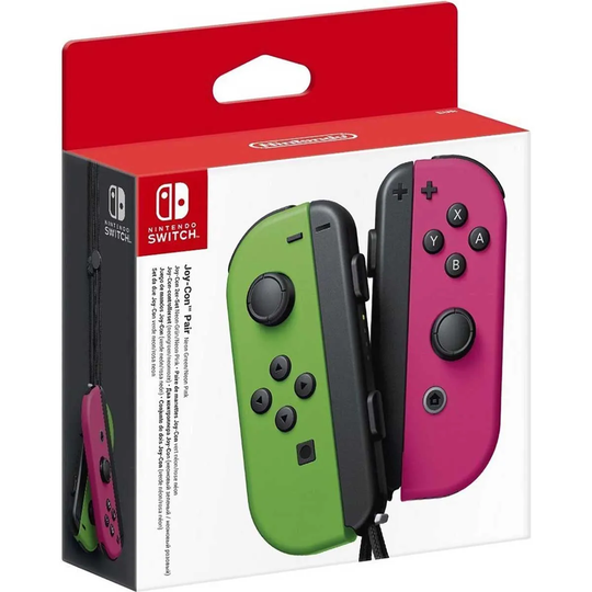 Nintendo Switch Joy-Con Pair (Neon Green/Neon Pink)