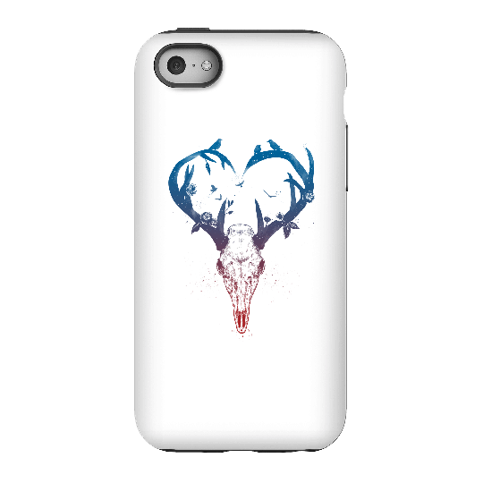 Balazs Solti Antlers Phone Case for iPhone and Android - iPhone 5C - Tough Case - Matte