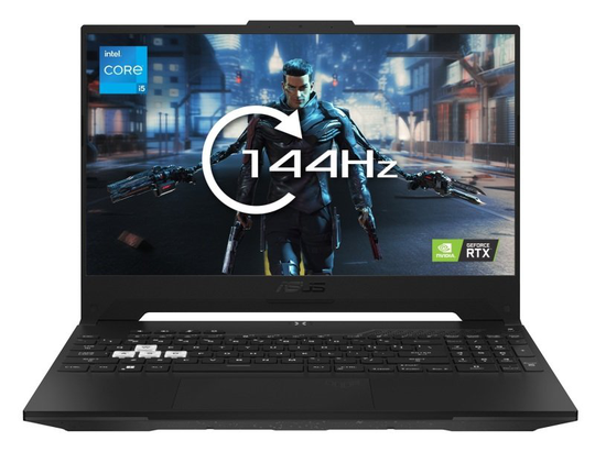 ASUS TUF Gaming FX517ZE, Intel Core i5-12450H up to 4.4GHz, 16GB DDR5, 512GB PCIe SSD, NVIDIA GeForce RTX 3050Ti 4GB, 15.6" Full HD IPS, Windows 11 Home Laptop Black