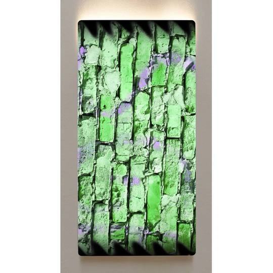 Backlight wall art M82 wall art, metal motif, 60 x 120cm, magnetic board