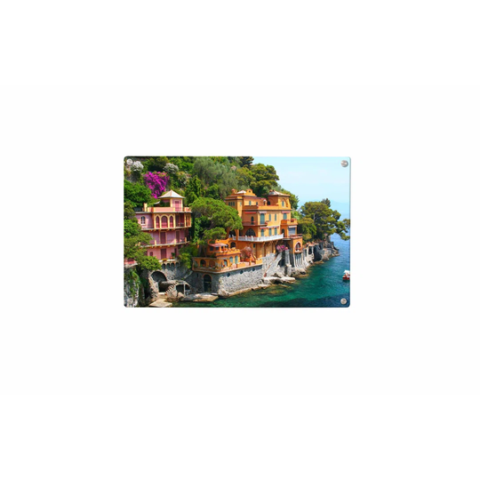 Lake Garda Magnetic Wall Mounted Photo Memo Board