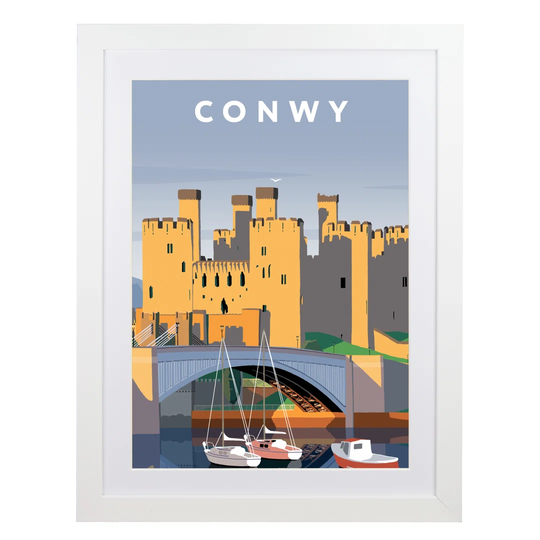 Conwy by Richard O'Neil - Graphic Art Print on Paper