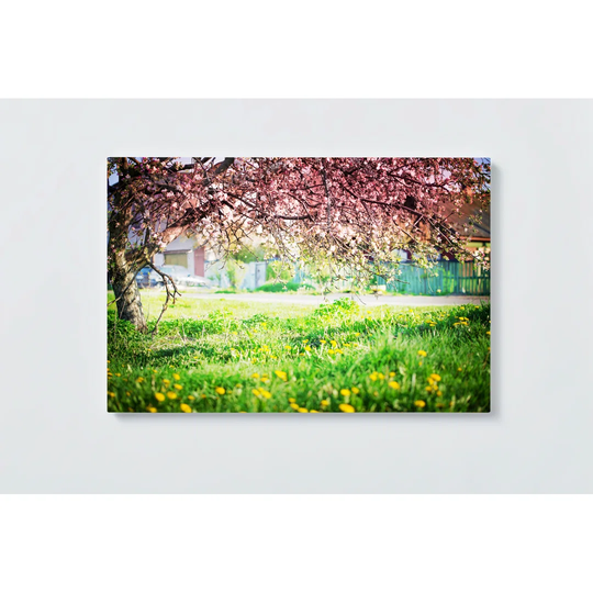 Meadow Trees Magnetic Wall Mounted Cork Board
