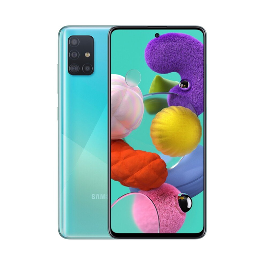 (Unlocked, Blue) Samsung Galaxy A51 Dual Sim | 128GB | 8GB RAM