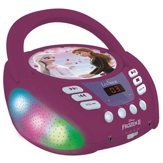 Lexibook Disney Frozen II Boombox Radio CD Player With Bluetooth