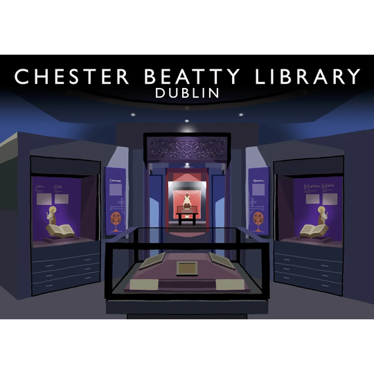 Chester Beatty Library 2 by Richard O'Neil - Graphic Art Print on Paper