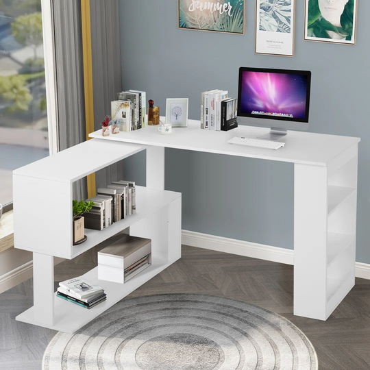 Dinoshan L-Shape Computer Desk