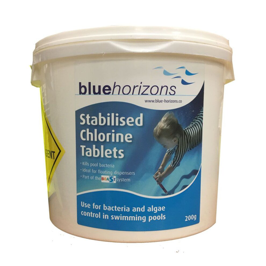 Blue Horizons Large Chlorine 200g Tablets ~ 5 Kg