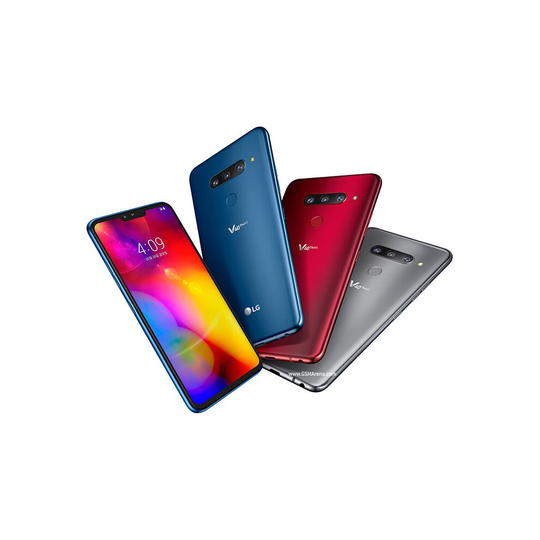(Unlocked, New Moroccan Blue) LG V40 ThinQ Dual SIM | 128GB | 6GB RAM