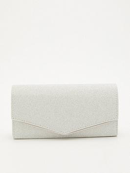 Quiz Glitter Clutch Bag
