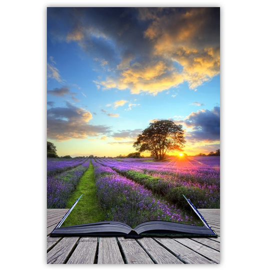 Canvas Print, Colorful Landscapes 16301