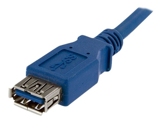 Startech (1m) Blue Superspeed Usb 3.0 Extension Cable A To A - M/f