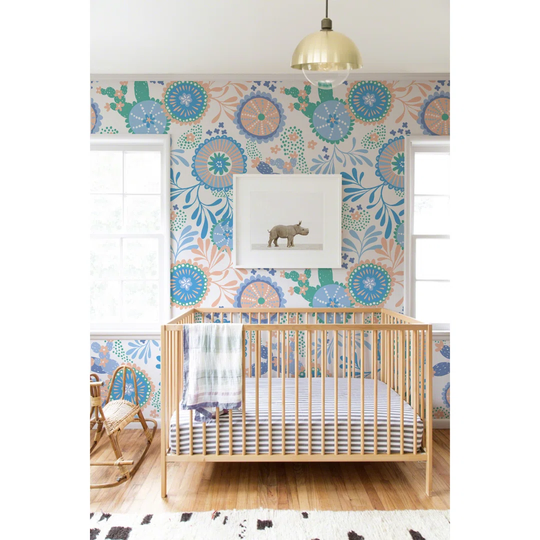 Walllpaper Roll 360X250cm Mural Decoration Wallpaper Material With Print Kitchen Livingroom Bedroom - Vintage Floral