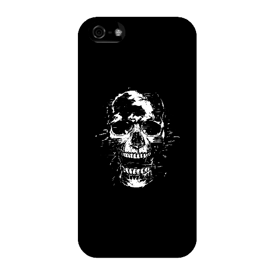 Balazs Solti Skull Phone Case for iPhone and Android - iPhone 5C - Snap Case - Gloss