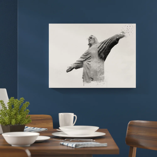 'Corcovado Rio de Janeiro Brazil' Graphic Art Print Poster