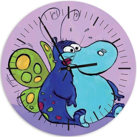Holly Silent Wall Clock