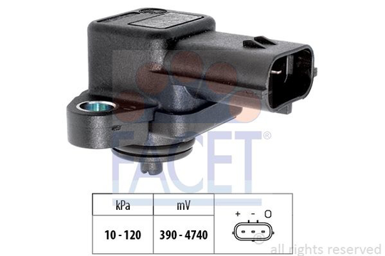 Air Pressure Sensor, height adaptation Made in Italy - OE Equivalent 103042