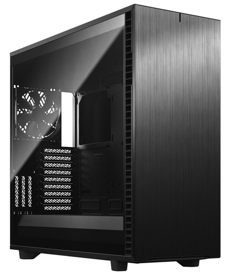 Fractal Design Define 7 XL Light TG Windowed Full Tower PC Gaming Case, Black