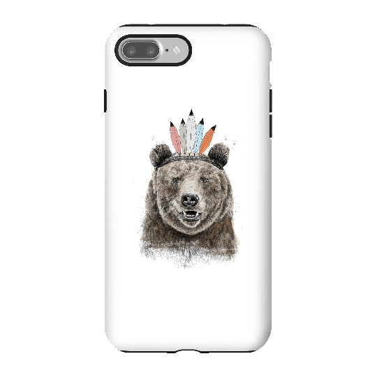 Balazs Solti Native Bear Phone Case for iPhone and Android - iPhone 7 Plus - Tough Case - Gloss