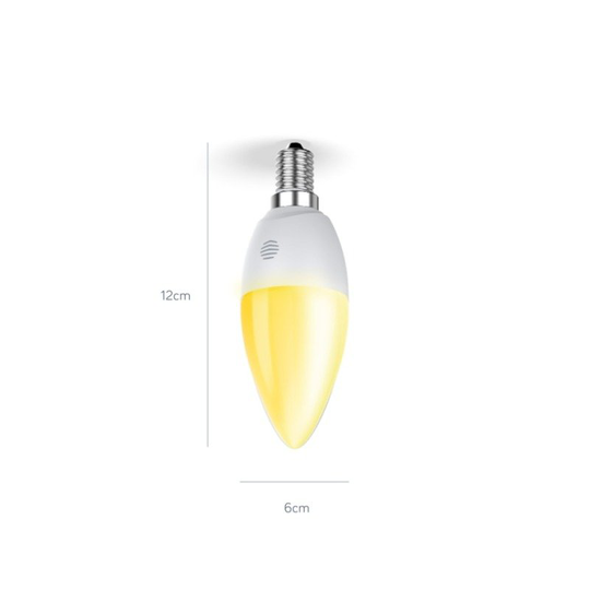 Hive Warm White Smart Dimmable Candle Light Bulb -E14