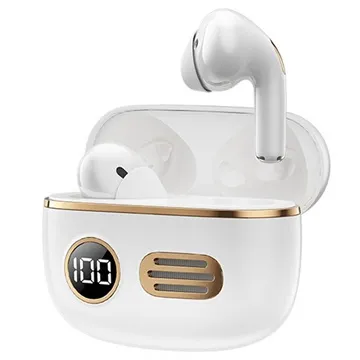 Remax TWS-39 Retro True Wireless Stereo Earphones - White