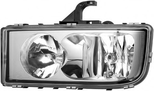 Headlight Halogen 1LB247011-081 by Hella Right