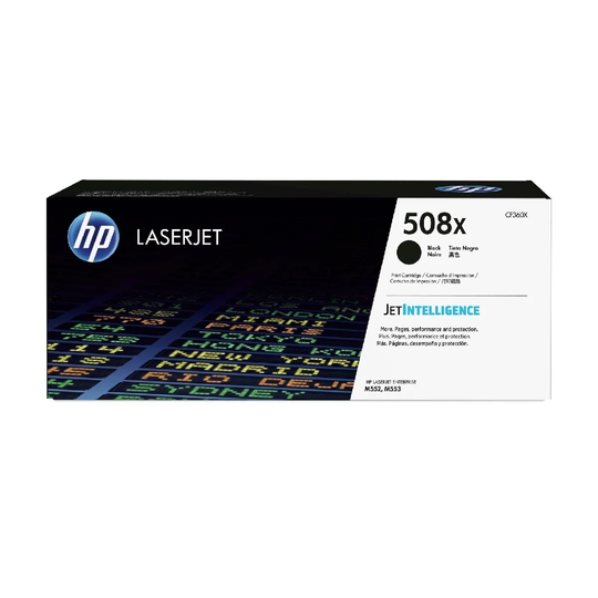 HP 508X High Yield Black Original LaserJet Toner Cartridge