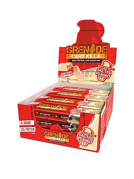Grenade Carb Killa White Chocolate Salted Peanut Protein Bar 60G X 12