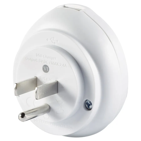 Go Travel Go-Travel Adaptor plus USB - UK-USA
