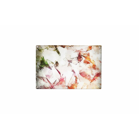 Koi Painting Magnetic Wall Mounted Photo Memo Board