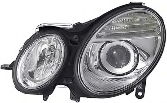 Headlight Halogen 1LL009260-101 by Hella Right