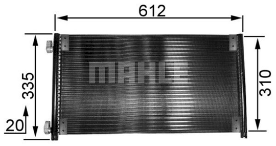 Condenser Air Conditioning 8FC351038-311 by BEHR