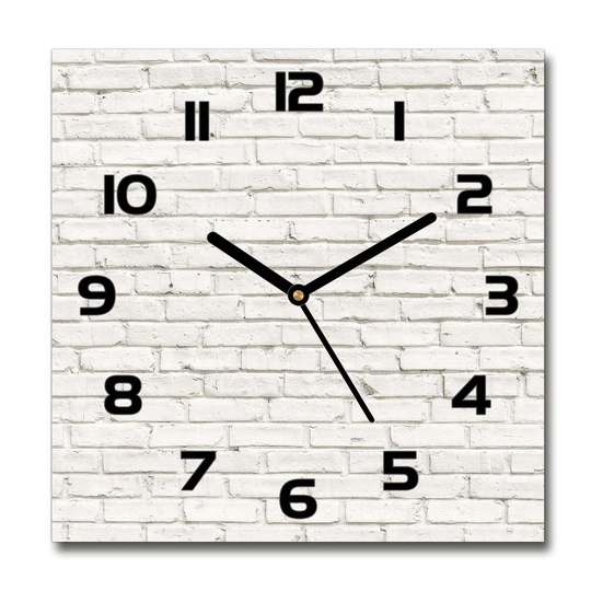 Johane Brick Wall Silent Wall Clock