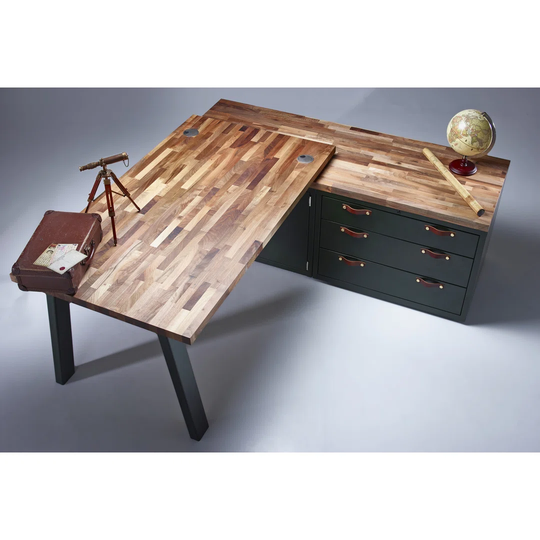 Frusina 180Cm W L-Shape Executive Desk